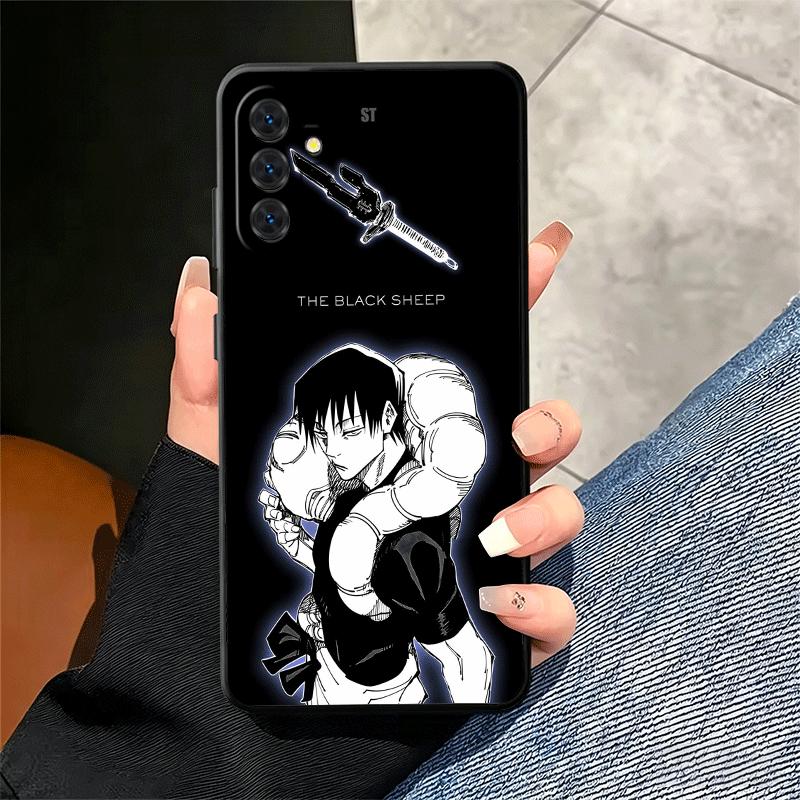 JUJUSU Anime Character Art Soft Phone Case for Samsung A17 A37 A57 A16 A26 A36 A56 A15 A25 A35 A55 A14 A24 A34 A54 A13 A23 A33 A