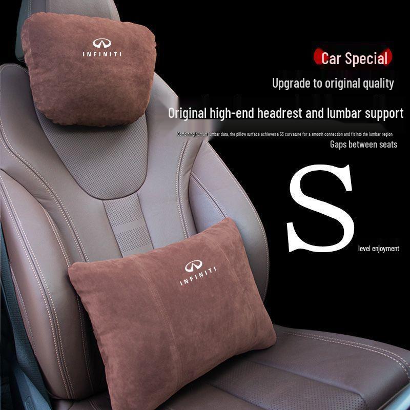 Infiniti Q60/Q70/Q50L/QX50/60/70 Neksteunen voor Hoofdsteunen & Lendensteun