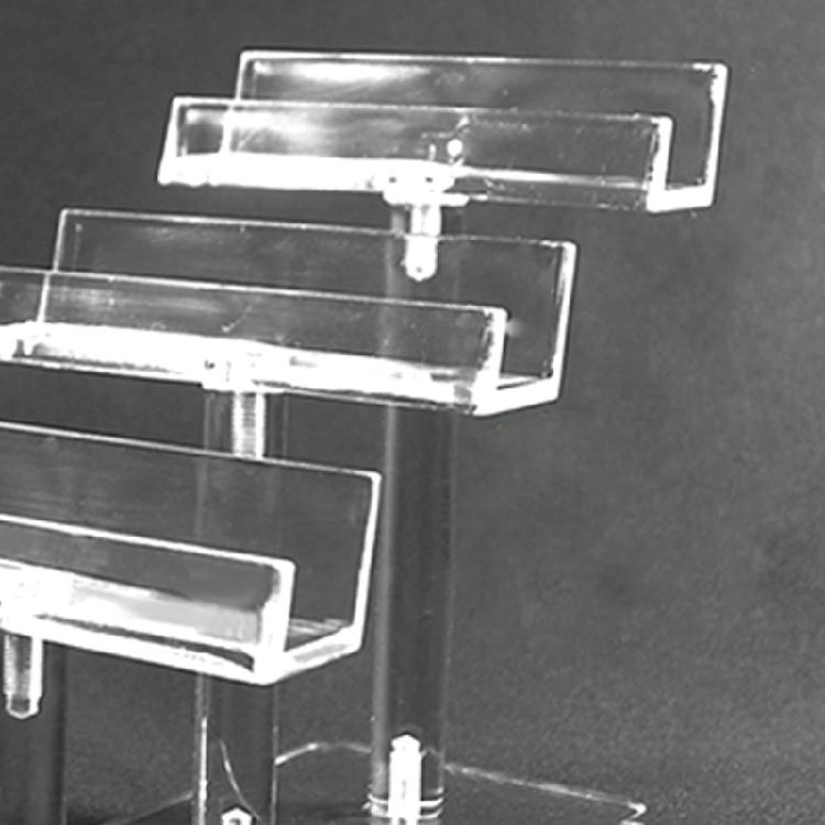 3/4/6 Pair Sunglasses Holder Clear Acrylic, for Display in Various Boutique Setting Shop Eyewear Storage