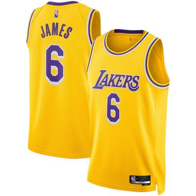 Lakers James #6 Kosárlabda Mez Sportpólók