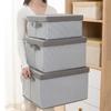 Dust-proof Cover Clothes Storage Box Large Capacity Toy Storage Box  Home Furnishings