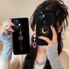 Sun Moon Mobile Cell Phone Case for OPPO Reno 14 13 12 11 10 9 8 7 6 5 F T Pro 5G Colorful Printing Cover Luxury Pretty Cover