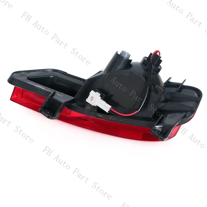 Car Rear Bumper Fog Light Rear Brake Stop Lamp Light Frame Trim Cover Hood For Changan CS35 Plus 2018 2019