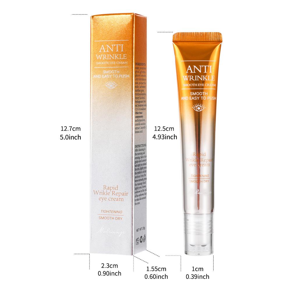 Roll-On Massage Eye Cream Bose Moisturizing Lifting & Firming Eye Serum Reduces Fine Lines & Dark Circles gold