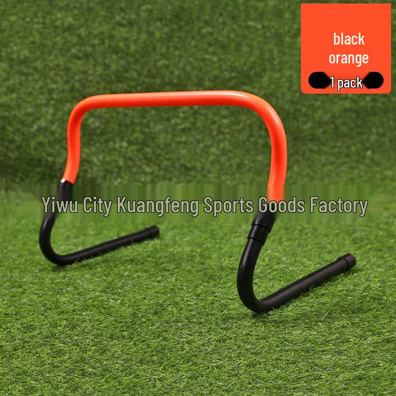 2-Speed Adjustable Football Training Hurdles - Multi-Functional, Foldable Obstacle Bar for Physical Training