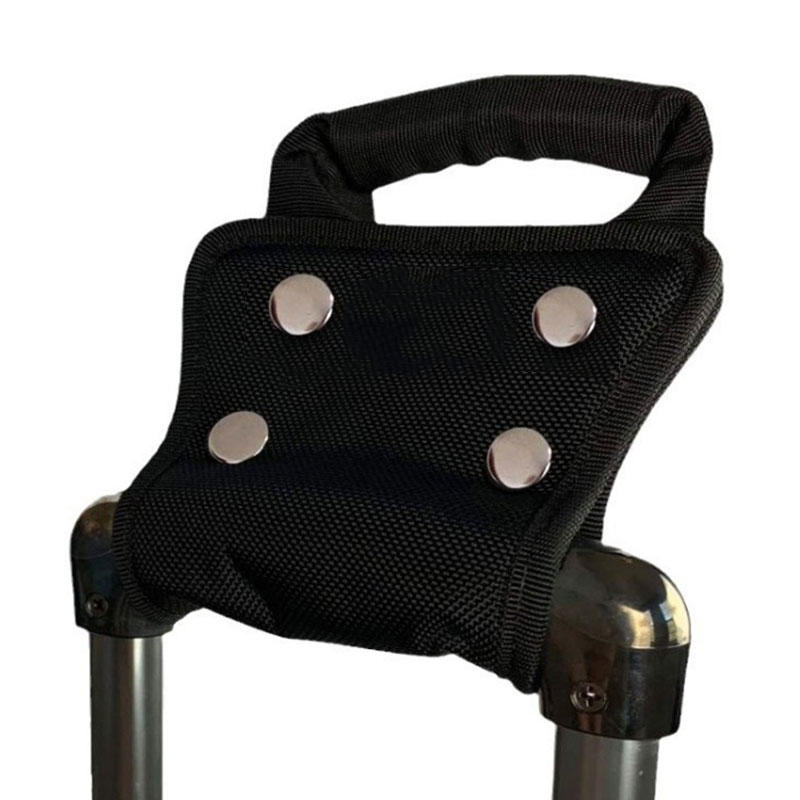 1PC Luggage Handle Cover Portable Reusable Solid Color Suitcase Suitable Handle Cover for Holiday Essentials Travel Accessories Business Casual