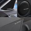 AAVN1 3D Aluminum Car Audio Speaker Decorate Badge Sticker Accessories For Mercedes Benz AMG A B C S Class CLA GLB W108 W124 W126 W140
