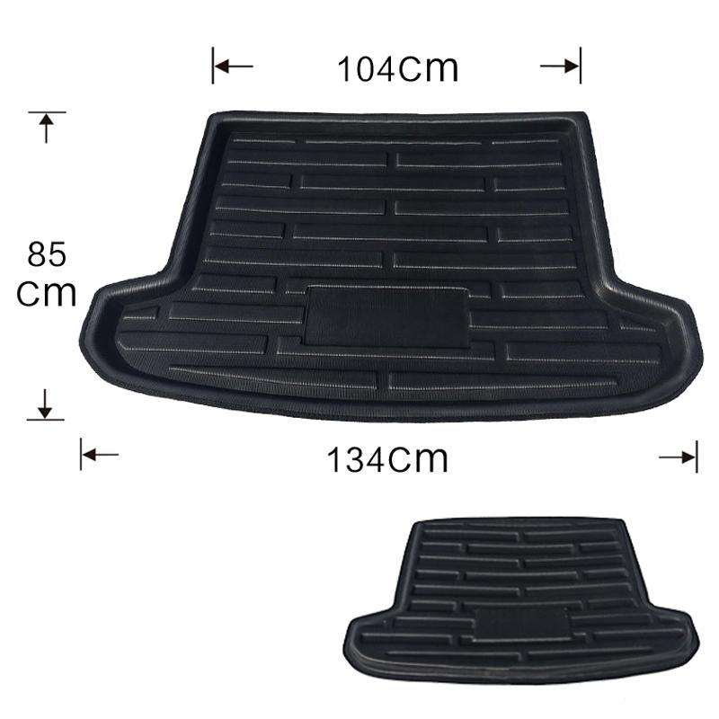 Auto Rear Boot Cargo Liner Tray Trunk Luggage Floor Carpet Mats Carpets Pad Anti-dirty For Hyundai Tucson 2016 2017 2018 2019