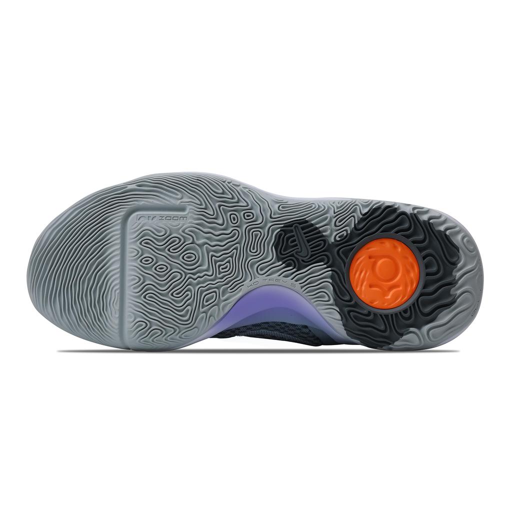 Nike KD Trey 5 IX Slip Resistant Abrasion Resistant Low top Basketball Shoes Unisex Light Blue CW3402-011(Team683-)
