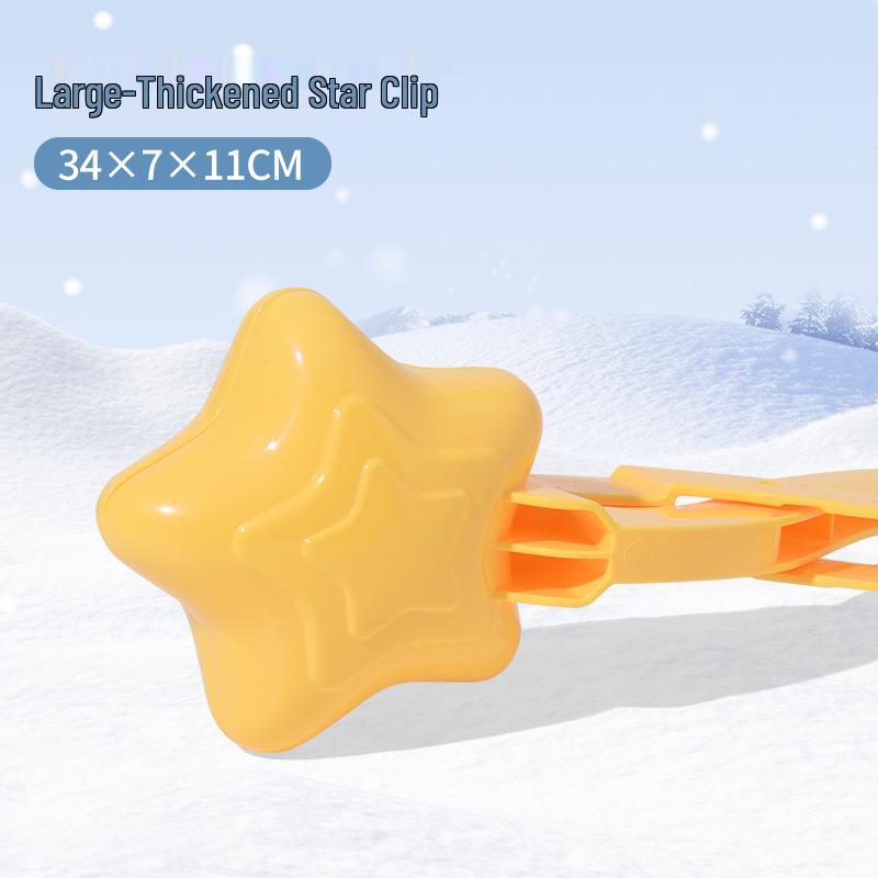 Large Snowball Clips - Snowman Toy for Play