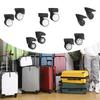 Durable Replacement Luggage Wheels Repair Your Suitcase with Smooth 360° Rotation Parts Accessories