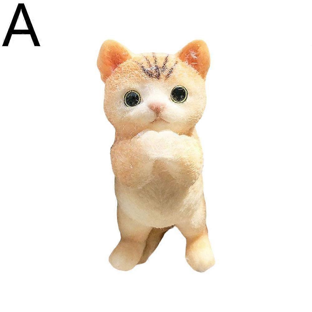 Relieving Stress Squeeze Toy Reducing Anxiety Cute Cat Pattern Cat Doll