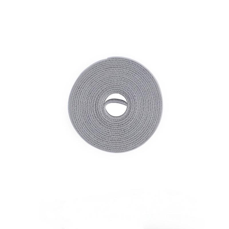 1 Roll 3meters/118.11in Data Cable Management Cable Tie Reusable Removable Multi-purpose Wire Organizer Data Cable Storage Tape