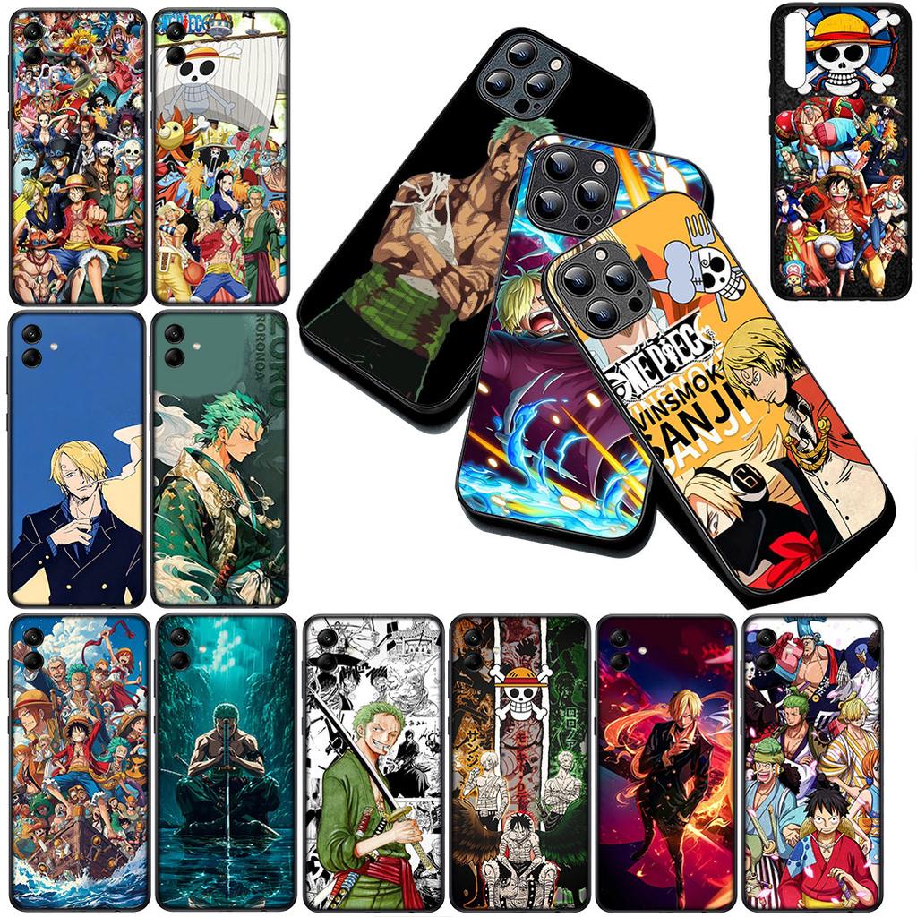 for Apple iPhone 16 14 15 Plus 11 Pro Max 16E ProMax + 16Plus 15+ 14+ Phone Cover Soft Case Sanji Roronoa Zoro One Pieces Luffy