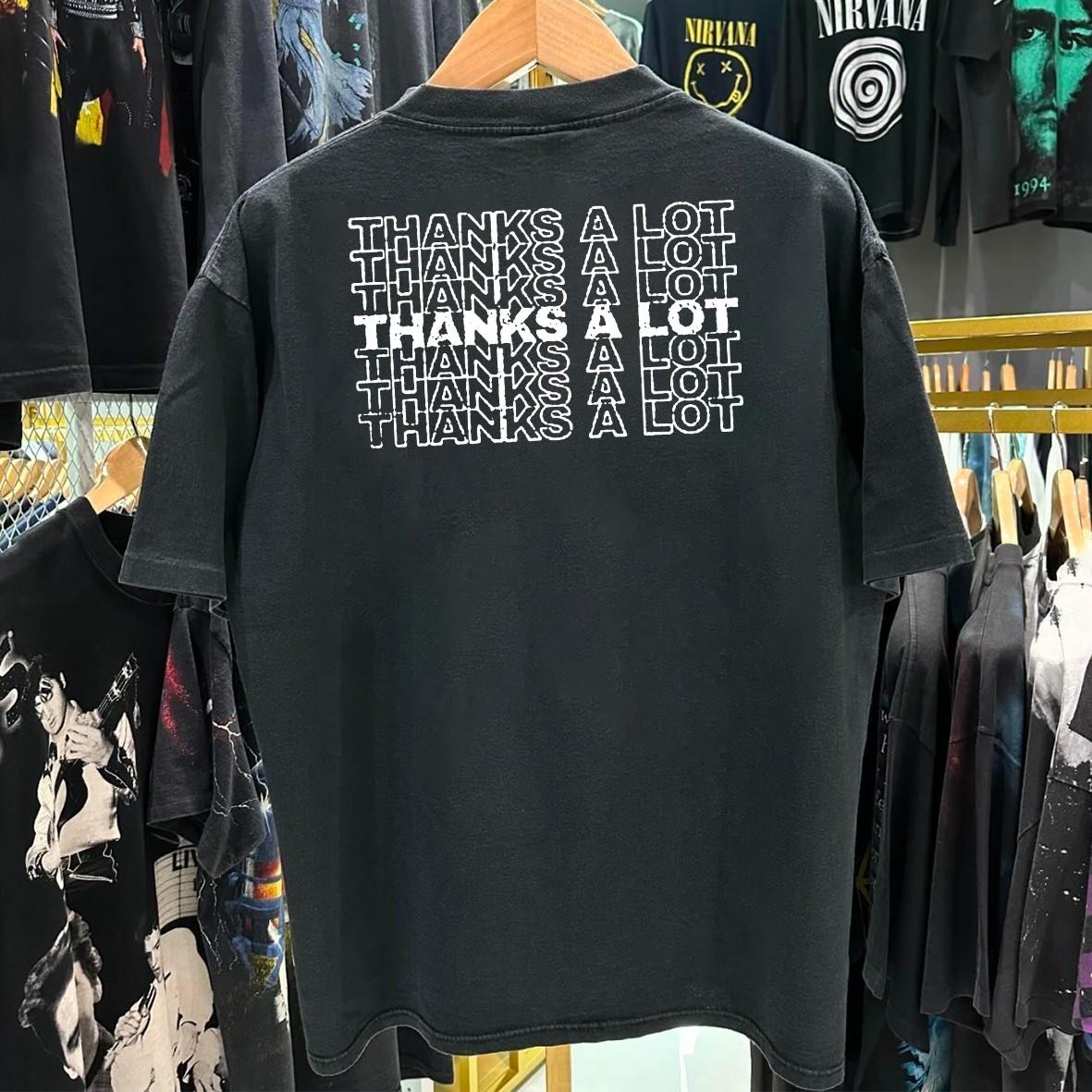 Ernest Tubb Record Shops - Thanks A Lot Promo Black T-Shirt XXL XL