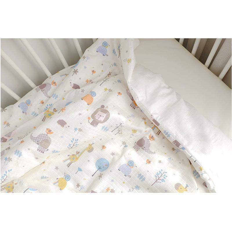 Cot Quilt Cover Children Quilt Cover Ins New Cotton Kindergarten Gauze Baby Newborn Bedding