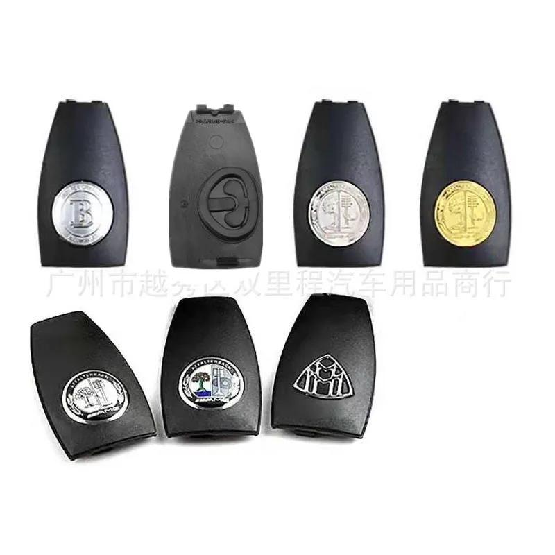 For Mercedes-Benz AMG W210 W212 E63 W202 W205 W207 AMG GT GLS G63 Fashion Apple Tree Key Shell Cover A C E Class CLA GLA GLC WF1
