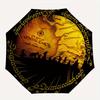 Middle Earth Map: Fantasy World Art PrintUmbrella, Portable 3-Fold Compact Umbrella for Men & Women Gift