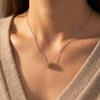 Elegant Titanium Steel Clavicle Necklace – Non-Fading, Simple Luxury, Personalized Niche Jewelry