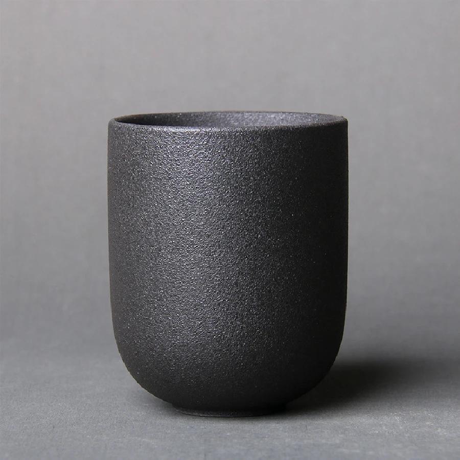 100ml Japanese-style Retro Coarse Pottery Kung Fu Tea Cups, Espresso Cups, Tasting Cups, Ceramic Household Water Cups, DIY Gifts