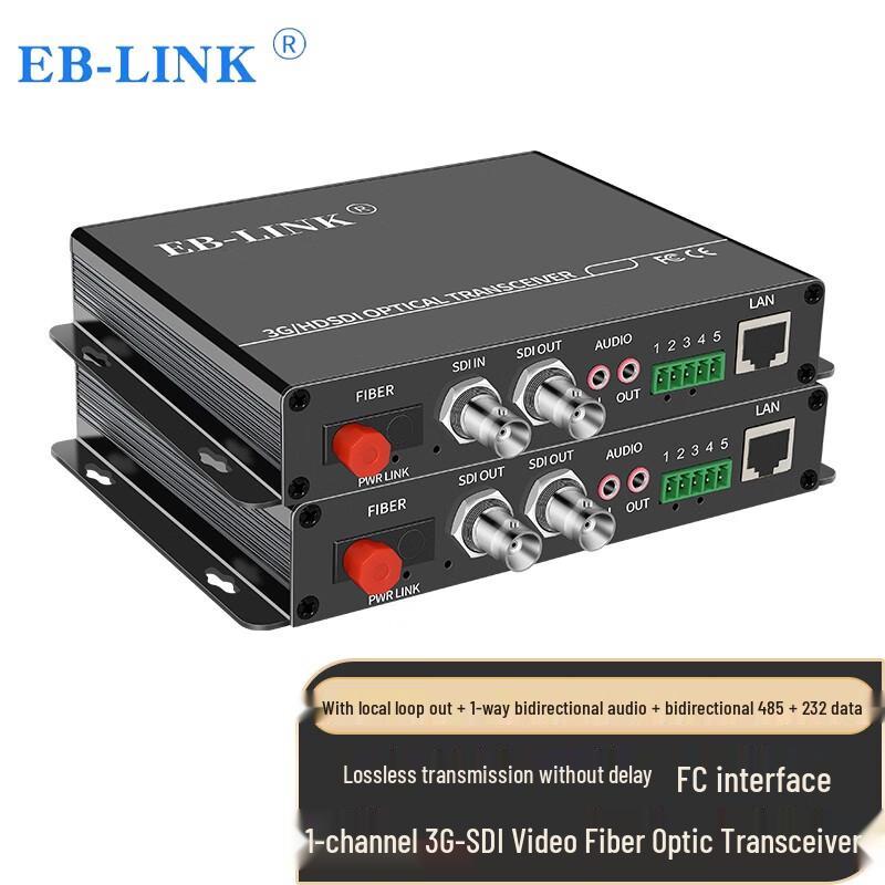 EB-LINK HD/3G-SDI Video Fiber Optic Converters