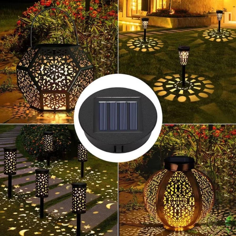 Automatic Charging Solar Light Replacement Top Waterproof Outdoor Lantern Lights  Outdoor Garden