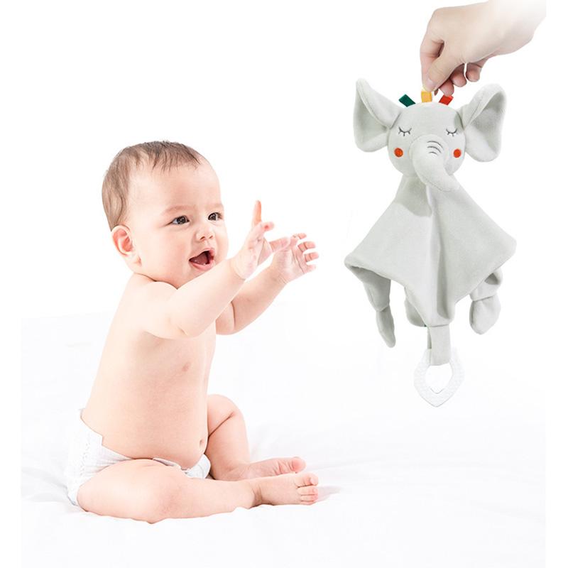 Baby Comforter Soft Appease Towel Toys 0 12 Months Sleeping Toys Infant Elephant Baby Toy Bunny Baby Plush Toys For Babies Toys