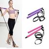 Yoga Pilates Bar Resistance Band Exercise Stick Set Home Gym Trainer Equipment for Fitness Workout