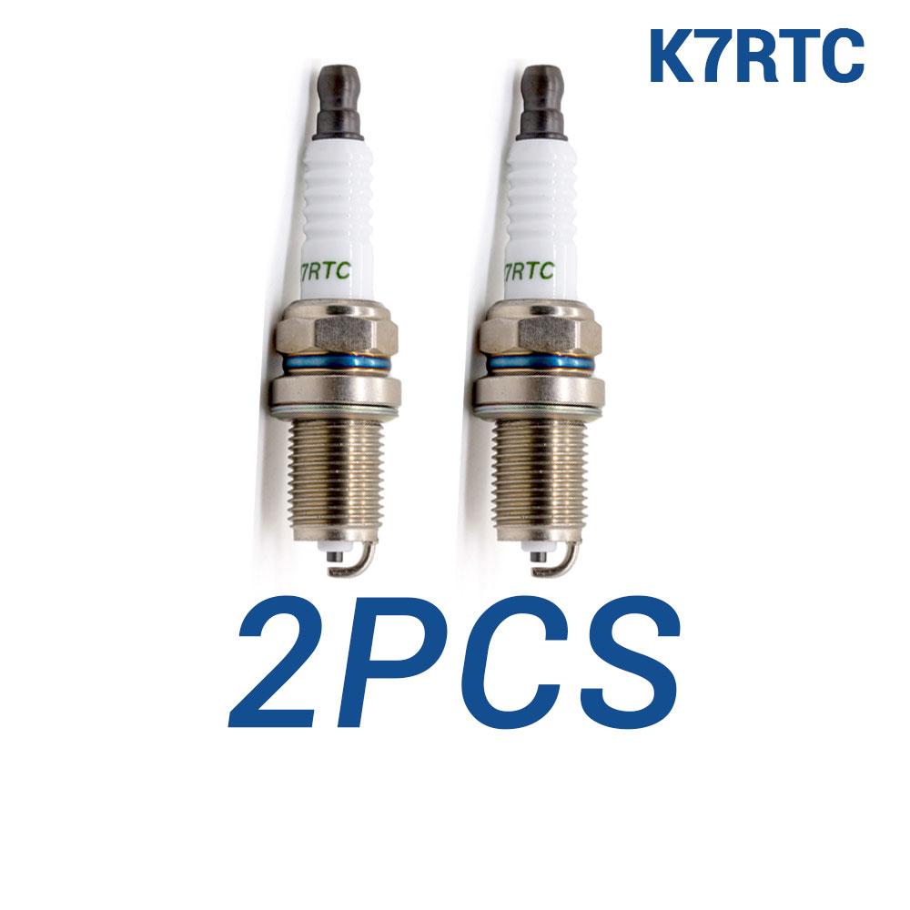 2 шт. Свеча зажигания TORCH K7RTC Замена для BKR7E K22PR-U K22PRUR Champion RC7YCC RC7YC3 HONDA 98079-5785C NISSAN 22401-20J07 2 pieces K7RTC