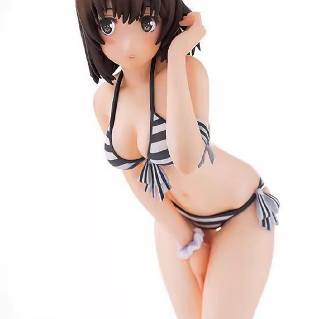 Anime Figure Nanami Yuno Swimsuit Standing Pose 15cm PVC Collectible Model From Suki Ni Naru Desktop Decor For Anime Enthusiasts