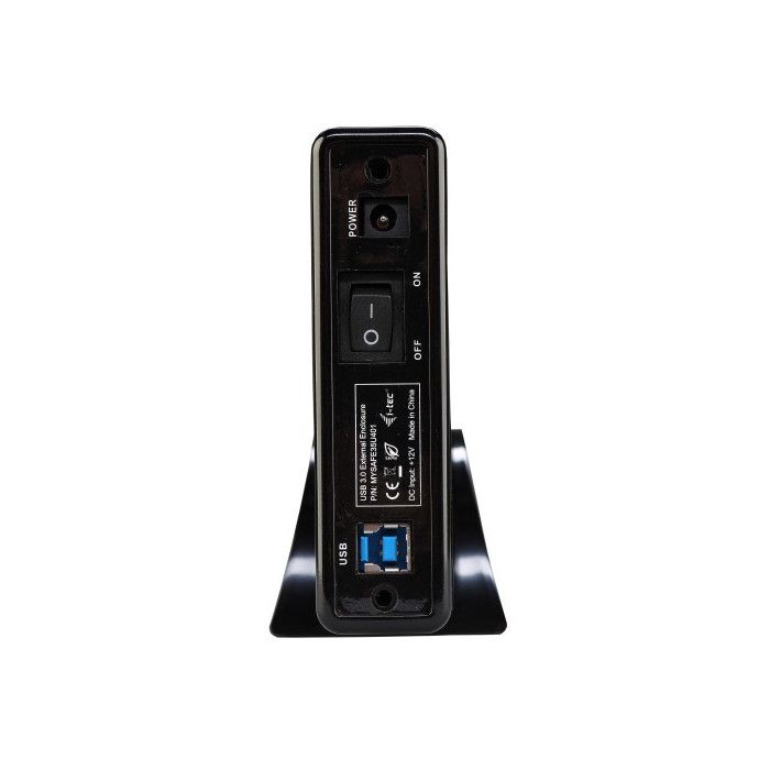 Boîtier Disque Dur - I-TEC - MySafe - USB 3.0 - SATA 6Gb/s - Aluminium - Noir