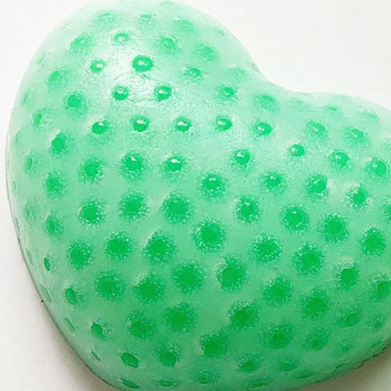 Kärlekshjärta Stressavlastningsleksak Simulerad Pormskavs Poppande Fidget-leksak Ångestlindring Akne Poppande Avlastning Klämbar Sensorisk Leksak