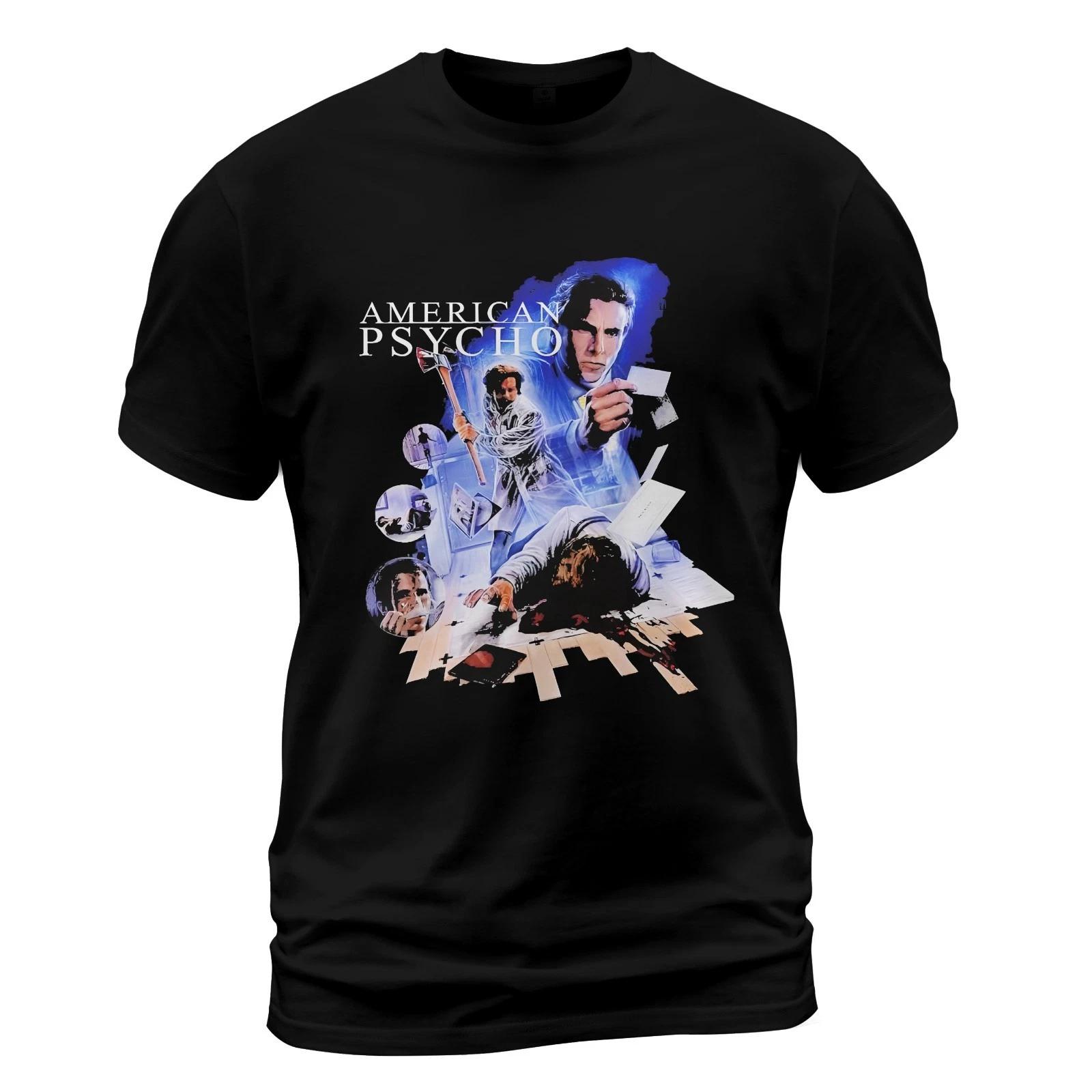 

American Psycho Movie T-Shirt Funny Size S-5XL Made in USA 4XL