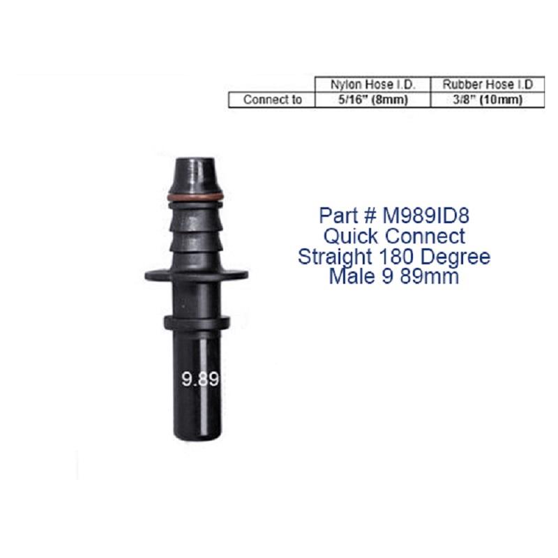 Kraftstoffschlauch Gerade Auto Auto Kraftstoffleitung Schlauch Schnellverschlussverbinder Automobil Trennverbinder