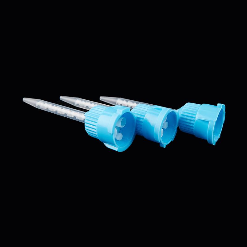 50Pc Dentistry Silicone Rubber Conveying Mixing Head Disposable Mixing Head