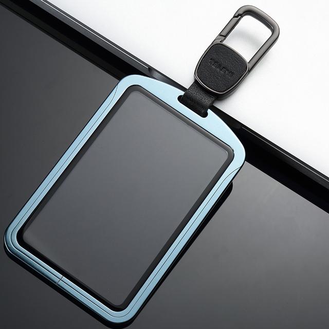 S Car Remote Key Fob Case Cover With Belt Aluminum Alloy Key Shell For Tesla Model S Model 3 Model X Model Y