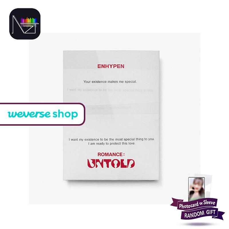 

[ПРЕДВАРИТЕЛЬНЫЙ ЗАКАЗ : WEVERSESHOP] ENHYPEN - РОМАНТИКА : НЕИЗВЕСТНО (Альбомы Weverse вер.)
