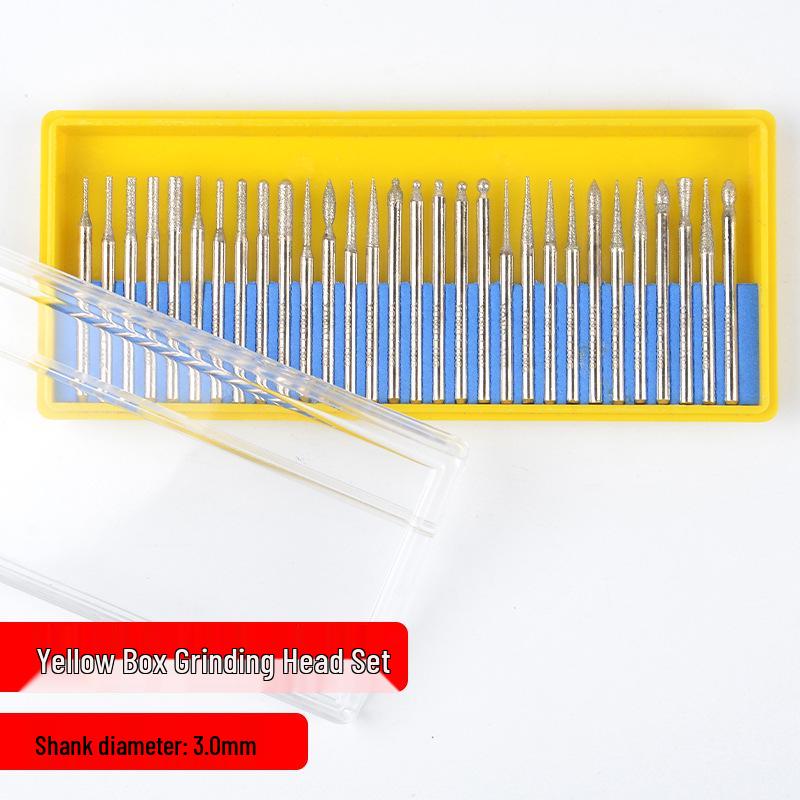 Diamond Grinding Head Set - 50PC Electric Grinding Accessories