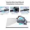 Starlink Mini Roof Rack Mount ,Starlink Mini Mount, Starlink Mini Magnetic Mounting Kit for Pole RV,Caravans,Van Mobility (Starl