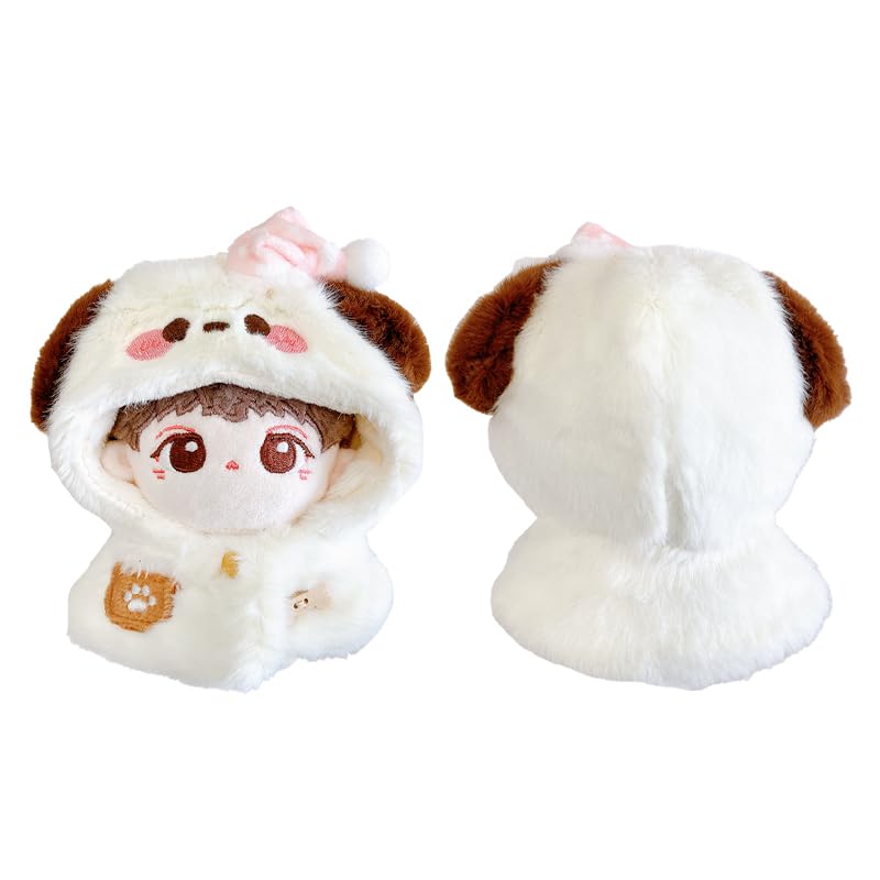 Nadýchané zvířecí kigurumi pro 10cm psy, Plyšové oblečení, Kigurumi doplňky, Otaku aktivity, Loutkový maskot, Kostým pro Kpopdoll [Použité]