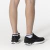 Athletic Size Size Ankle-length Socks, 32JXB208, Unisex, White/black, 23-25cm