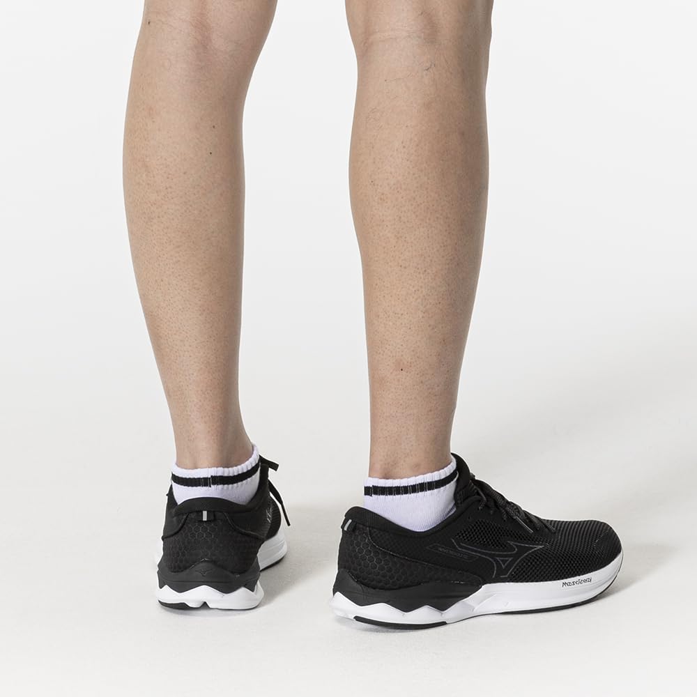 Athletic Size Size Ankle-length Socks, 32JXB208, Unisex, White/black, 23-25cm