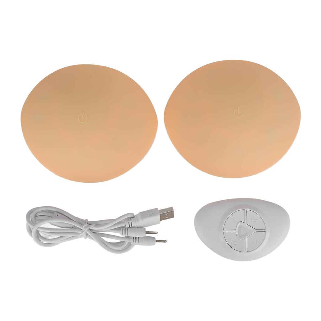 Rechargeable Breast Care Massager Chest Elasticity Increasing Chest Nursing Silicone Breast Massager