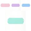 Multicolor Nylon Shower Towel With Stretchy Rope For Body Cleansing