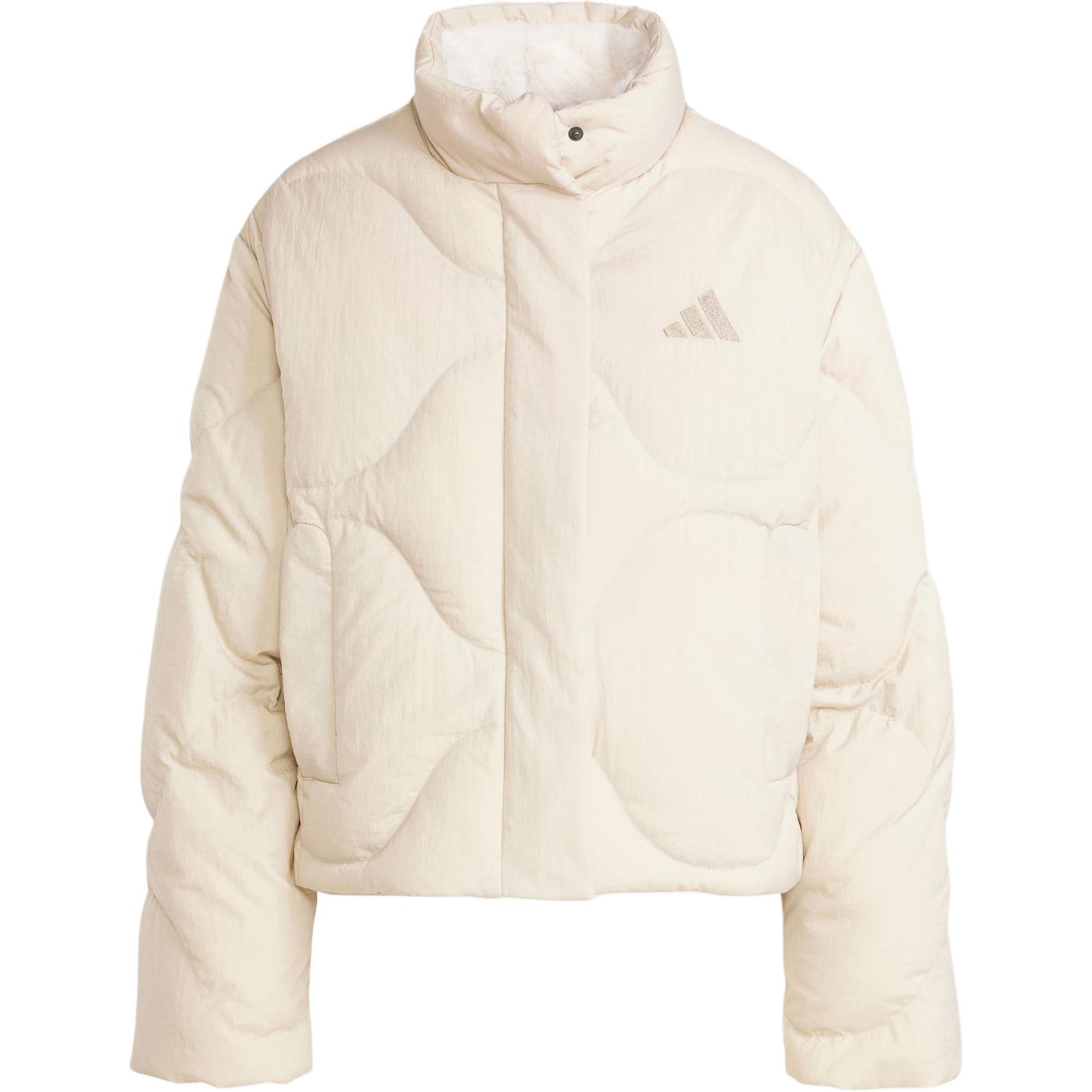 (WMNS) adidas Lightweight Down Jacket Asia Sizing Beige Women s JG5944 XL
