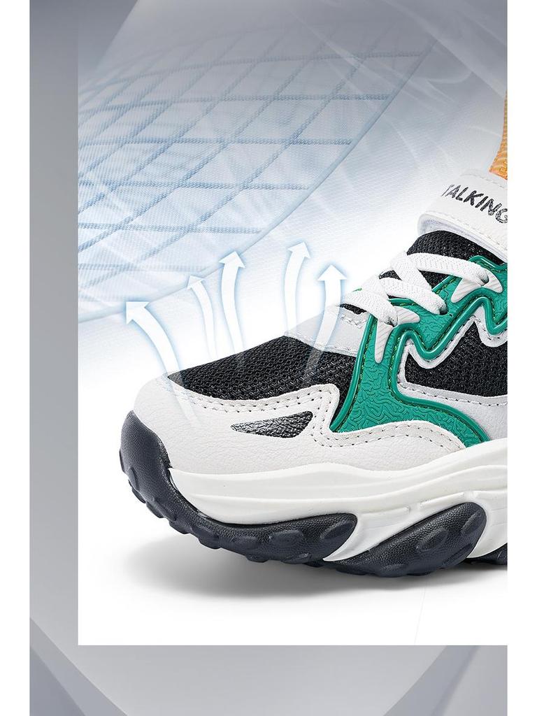 Tom Cat Kids' Breathable Mesh Waterproof Leather Sport Shoes - New Lightweight Running Style for Boys & Girls