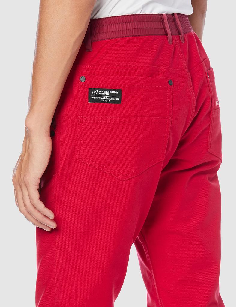 long pants power Golf 6 [Master Bunny] Men's (high stretch) / / 758-1231003 100_Red [LL]
