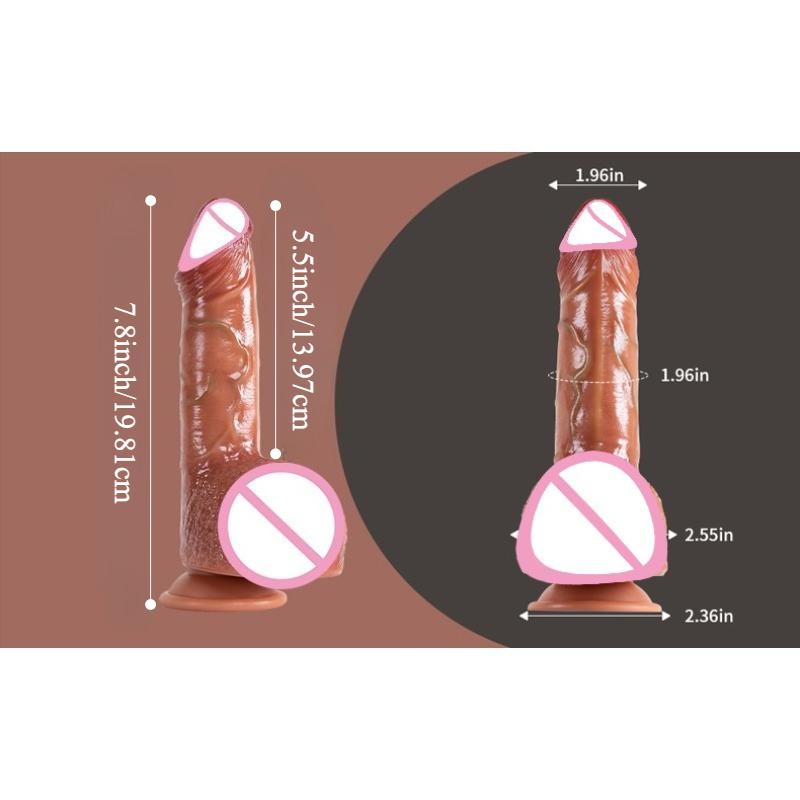 Simulation Squirt Ejaculation Realistic Silicone Dildo Anal G-Spot Masturbator Adult Sex Toy Dildo with Suction Cup Penetration