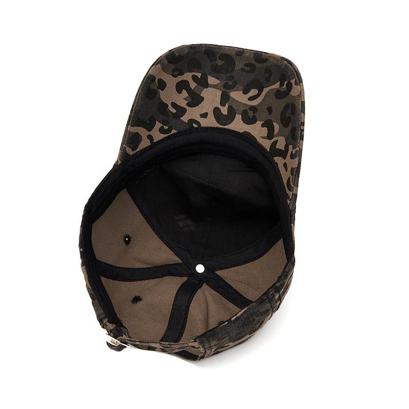 Ripped Camouflage Baseball Cap Unisex Hip Hop Cotton Cap