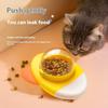 Креативная забавная игрушка-головоломка для питомца, вращающийся шарик для лакомств с дозатором еды, автоматический диспенсер лакомств для кошек и собак